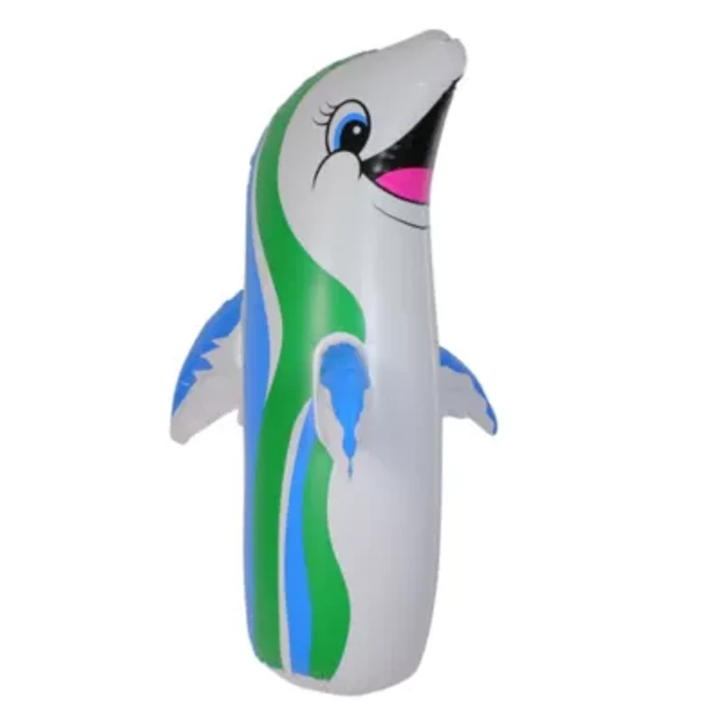 Inflatable Dancing Dolphin Poolside Bop Bag - 36"