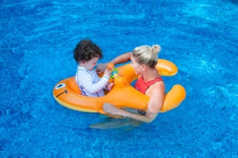 Inflatable Me and You Goldfish Baby Seat Pool Float - 40"
