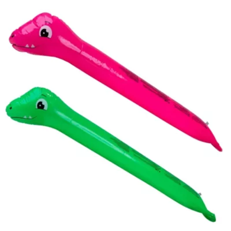 Dinosaur Twisty Tube Inflatable Swimming Pool Noodle - 5.25' - Set of 2