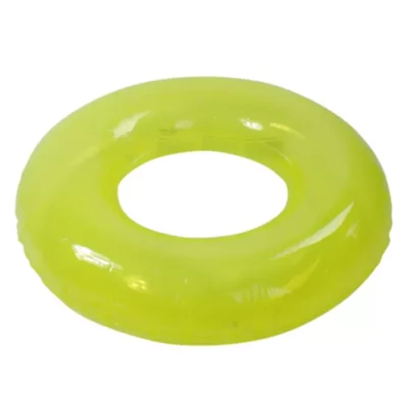 Inflatable Swim Ring Tube Pool Float - 30" - Yellow