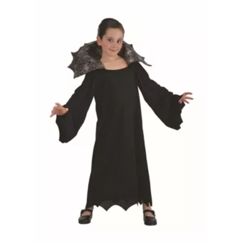 Black and Gray Vampire Girl Child Halloween Costume - Medium