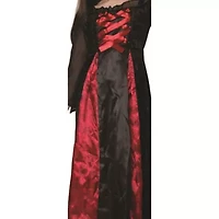 Red and Black Spider Princess Girl Child Halloween Costume - Medium