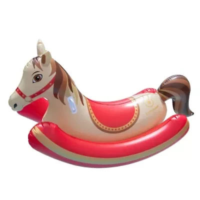 Hobby Horse Rocker Inflatable Swimming Pool Ride-On Float - 81"