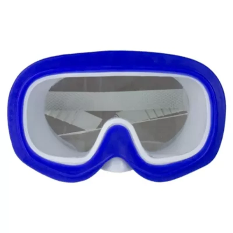 Age 3-8 - Blue Mask and Snorkel Swimming Set for Children