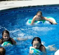 Inflatable Pineapple Kiddie Swimming Pool - 5'
