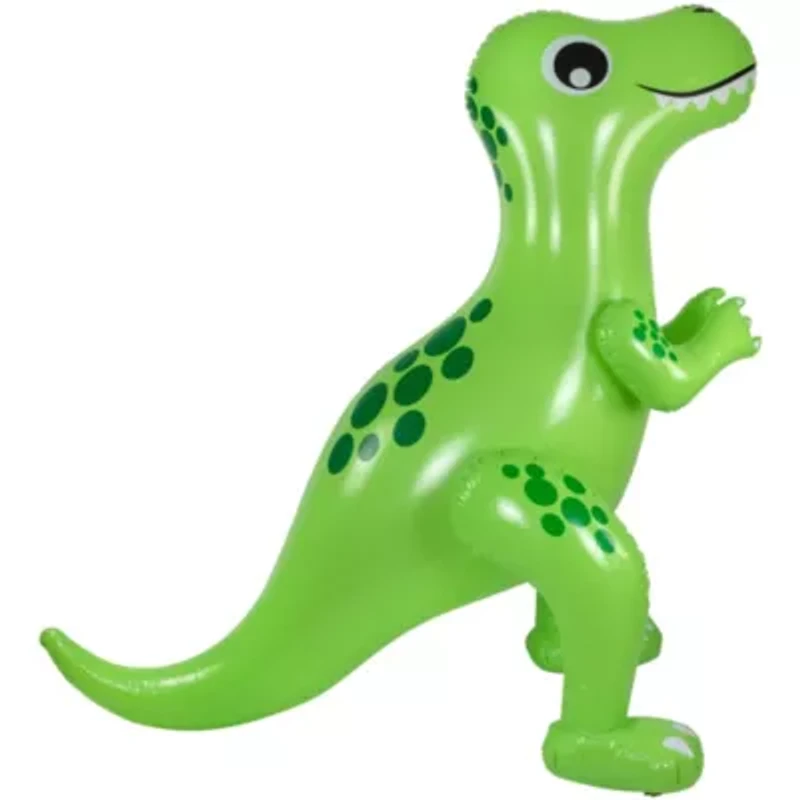 6.75' Inflatable Green Jumbo Dinosaur Water Sprayer