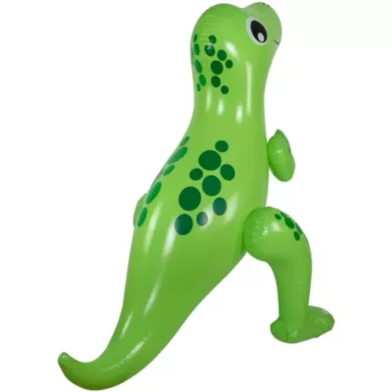 6.75' Inflatable Green Jumbo Dinosaur Water Sprayer