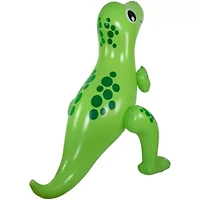 6.75' Inflatable Green Jumbo Dinosaur Water Sprayer