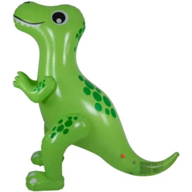 6.75' Inflatable Green Jumbo Dinosaur Water Sprayer