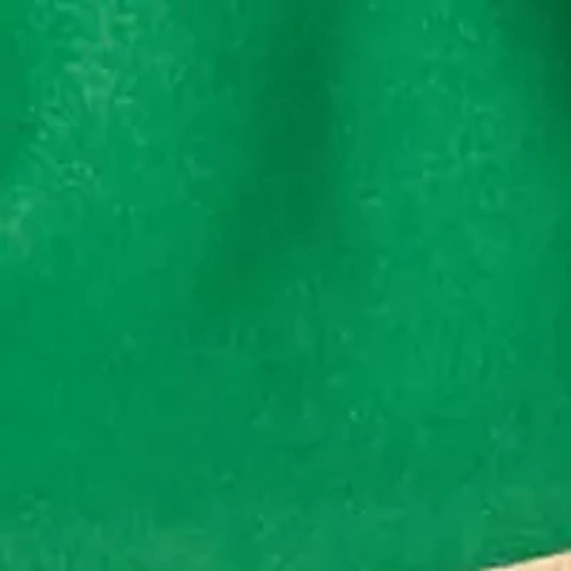 28Inch Green and Red Girl's Elf Christmas Costume - 6-8 Years