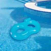 Mosaic Inflatable Duo Water Lounger - 74" - Blue