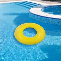 Inflatable Inner Tube Pool Float - 35" - Yellow