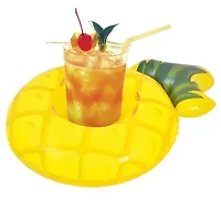 Inflatable Pineapple Swimming Pool Beverage Drink Holder - 9"