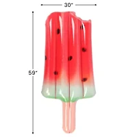Watermelon Popsicle Inflatable Swimming Pool Float - 59"
