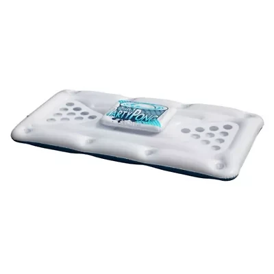 Floating Swimming Pool Pong Game with Built In Cooler - 76.5"
