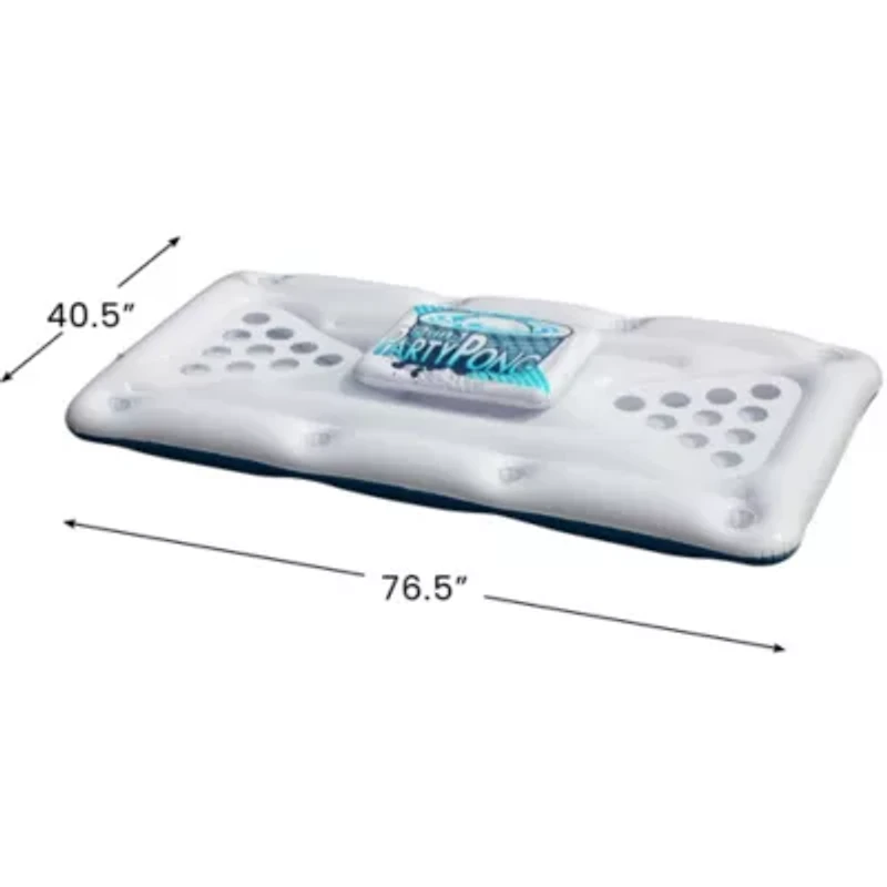 Floating Swimming Pool Pong Game with Built In Cooler - 76.5"