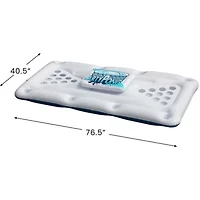 Floating Swimming Pool Pong Game with Built In Cooler - 76.5"