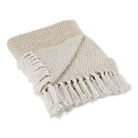 Cotton Woven Throw Blanket
