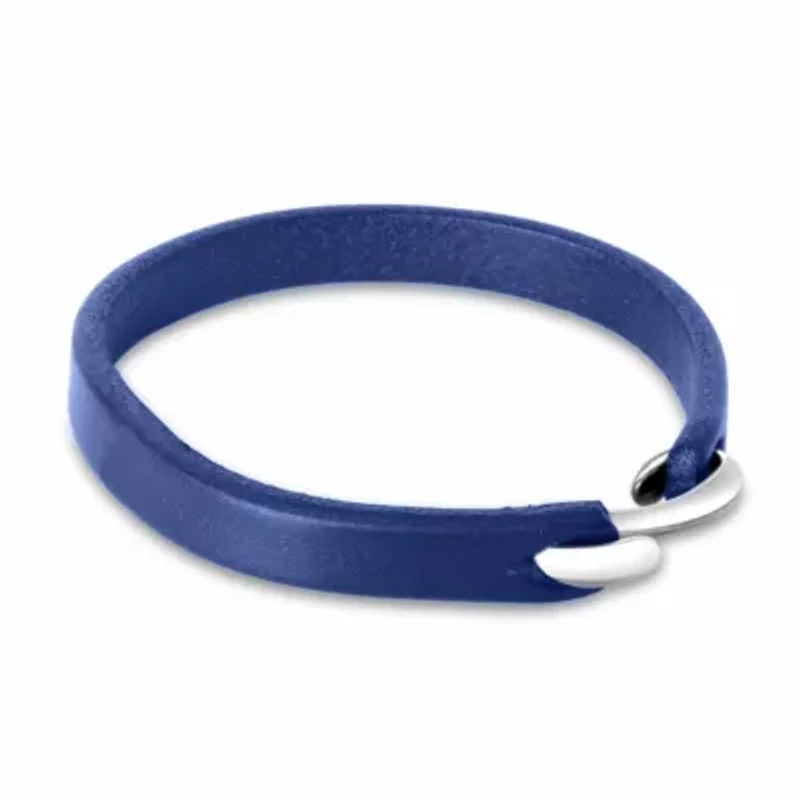 Bruno Magli Mens Refined Leather Bracelet