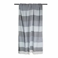 Herringbone Stripe Cotton Throw
