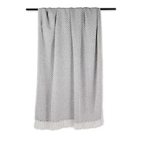 Zig-Zag Cotton Throw Blanket