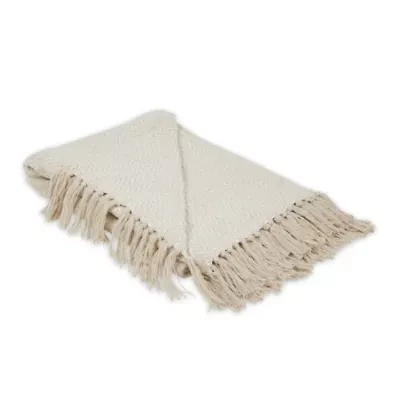 Handloom Chevron Cotton Throw Blanket