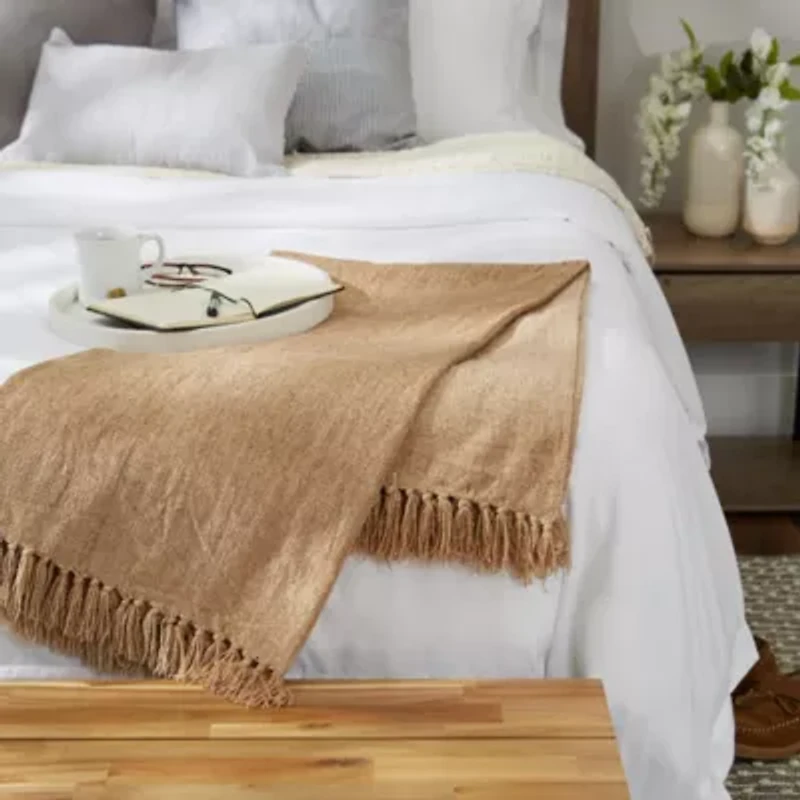 Soft Chenille Throw Blanket
