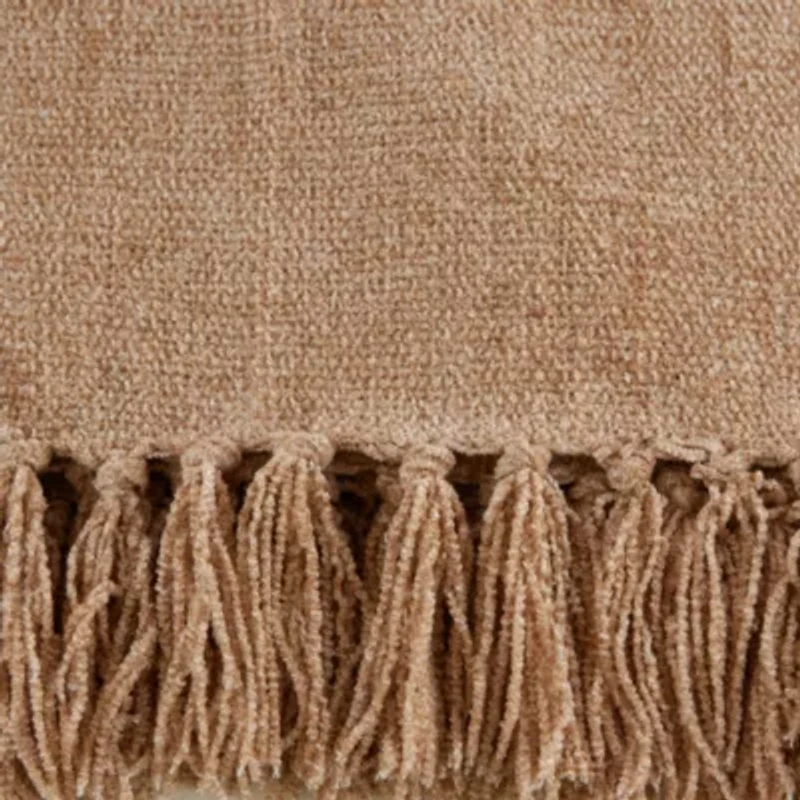 Soft Chenille Throw Blanket