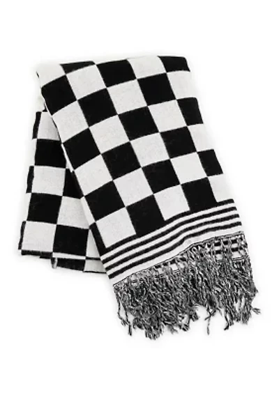 Check Throw Blanket