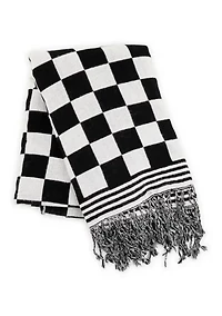 Check Throw Blanket