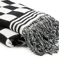 Check Throw Blanket