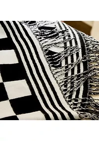 Check Throw Blanket