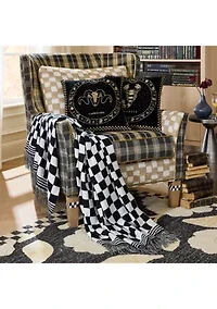 Check Throw Blanket