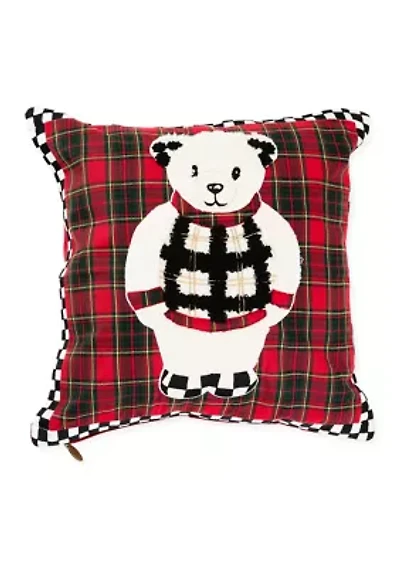 Cozy Bear Throw Pillow