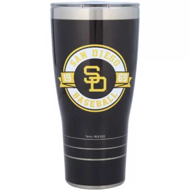 MLB San Diego Padres 30oz. Vintage Stainless Tumbler