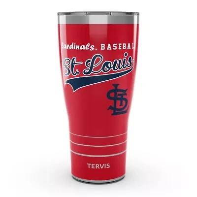 MLB St. Louis Cardinals 30oz. Vintage Stainless Tumbler