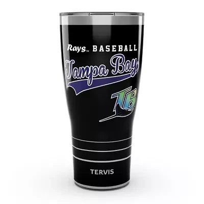 MLB Tampa Bay Rays 30oz. Vintage Stainless Tumbler