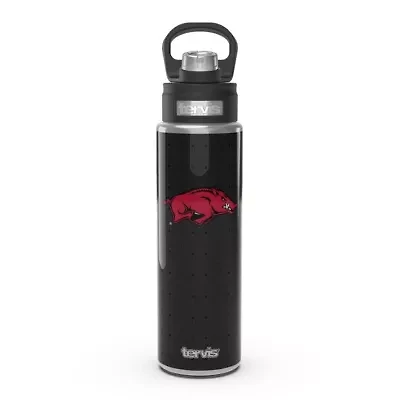 NCAA Arkansas Razorbacks 24oz. Weave Stainless Wide Mouth Bottle