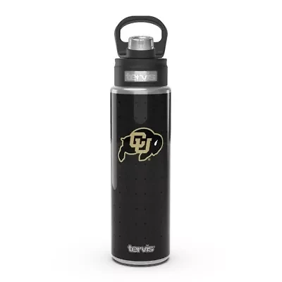 NCAA Colorado Buffaloes 24oz. Weave Stainless Wide Mouth Bottle