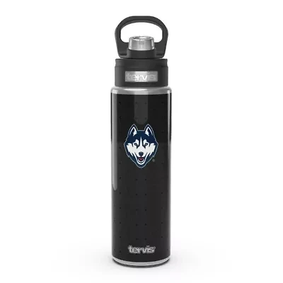 Connecticut Huskies NCAA UConn Huskies 24oz. Weave Stainless Wide Mouth Bottle