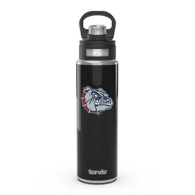 Gonzaga University Bulldogs NCAA Gonzaga Bulldogs 24oz. Weave Stainless Wide Mouth Bottle