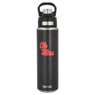 NCAA Ole Miss Rebels 24oz. Weave Stainless Wide Mouth Bottle