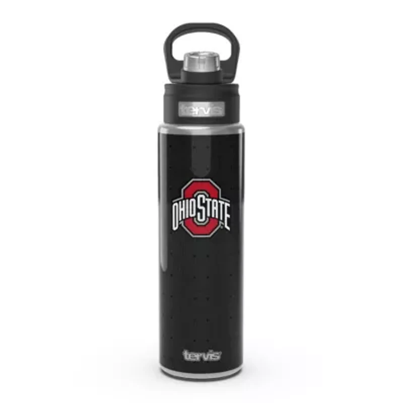 NCAA Ohio State Buckeyes 24oz. Weave Stainless Wide Mouth Bottle