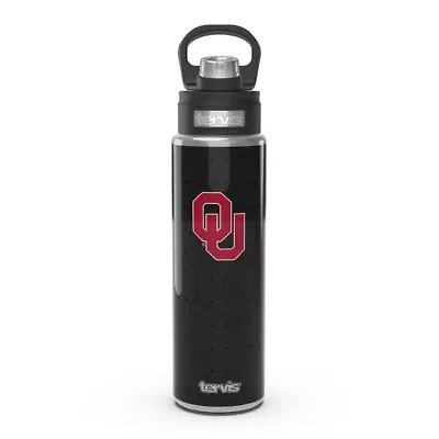 NCAA Oklahoma Sooners 24oz. Weave Stainless Wide Mouth Bottle