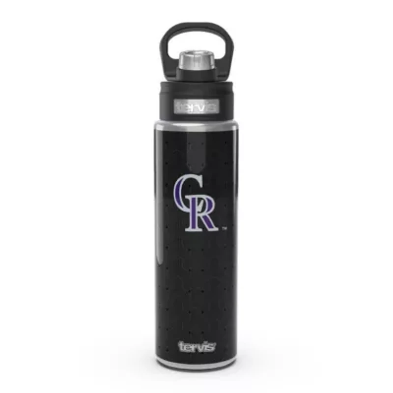 MLB Colorado Rockies 24oz. Weave Stainless Wide Mouth Bottle