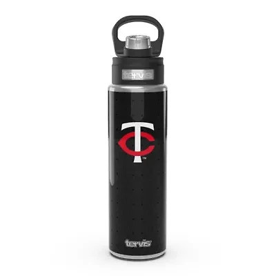 MLB Minnesota Twins 24oz. Weave Stainless Wide Mouth Bottle