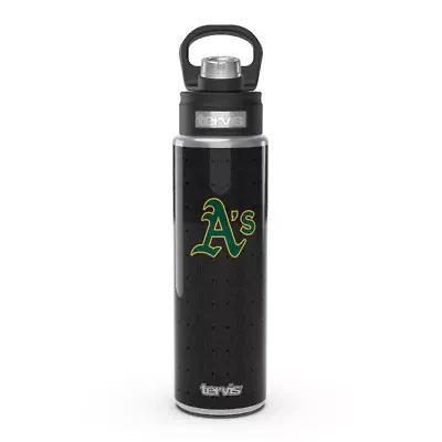 MLB Oakland Athletics 24oz. Weave Stainless Wide Mouth Bottle