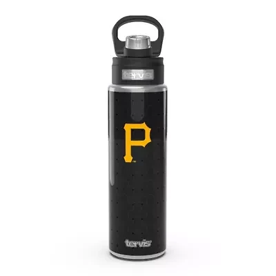 MLB Pittsburgh Pirates 24oz. Weave Stainless Wide Mouth Bottle