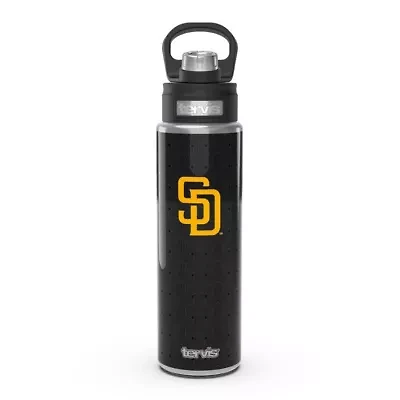 MLB San Diego Padres 24oz. Weave Stainless Wide Mouth Bottle