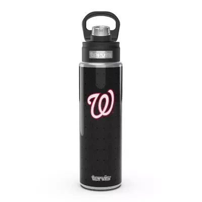 MLB Washington Nationals 24oz. Weave Stainless Wide Mouth Bottle